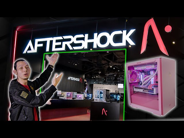 Aftershock NEW Store Tour in Suntec City! | Giveaway!