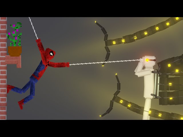 Spiderman Vs Dr.Octopus in People Playground