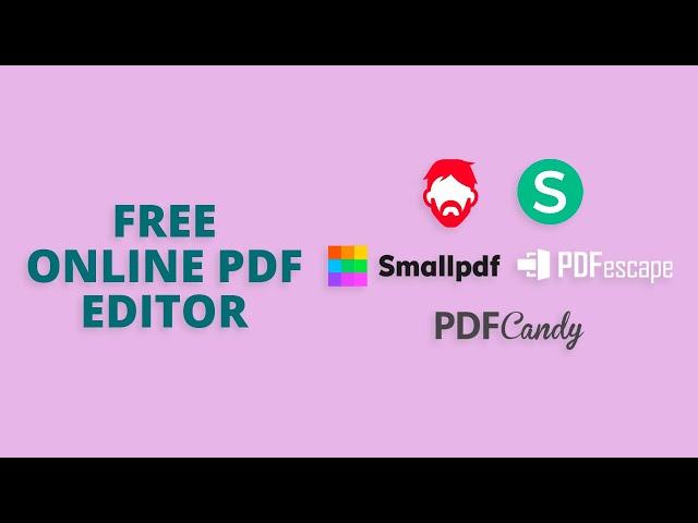 5 Best Free Online PDF Editor