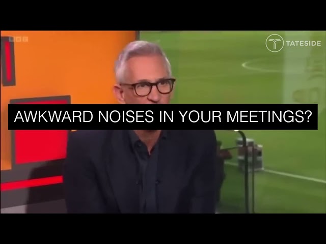 BBC FA Cup prank noises FIXED | Meetings shouldn't make you scream | Shure Denoiser