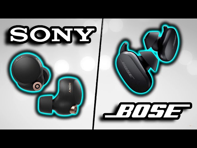 BEST NOISE CANCELLING! 🔥 Sony WF-1000XM4 vs Bose QuietComfort Earbuds