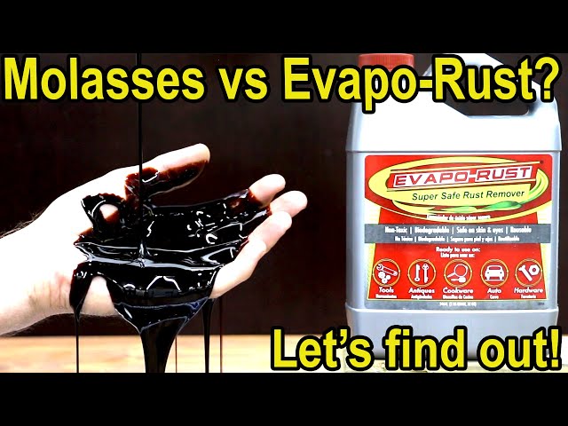 Is Molasses better than Evapo-Rust? Let's find out!