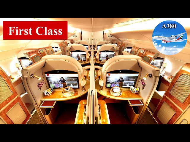 Emirates First Class A380 Flight Full Tour｜Dubai to Tokyo（+ Dubai Lounge）
