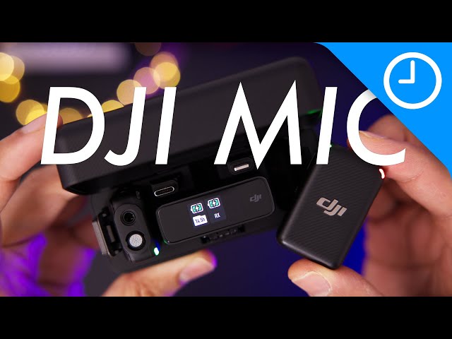 Review: DJI Mic - a flexible wireless microphone w/ AirPods-like charging case