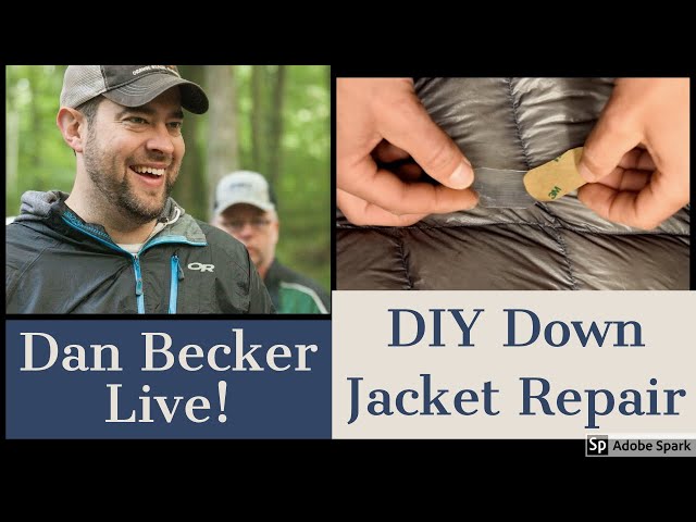 DIY Down Jacket/Puffy Repair & Live Interview w/ Dan Becker | Hikers Networks EP: 1