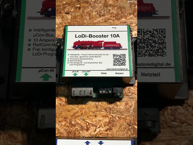 LoDi-Booster-10A Modelleisenbahn Steuerung/System Lokstoredigital
