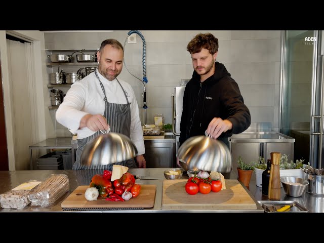 Tomato Pasta vs. Pepper Pasta - Staff Food in Italy