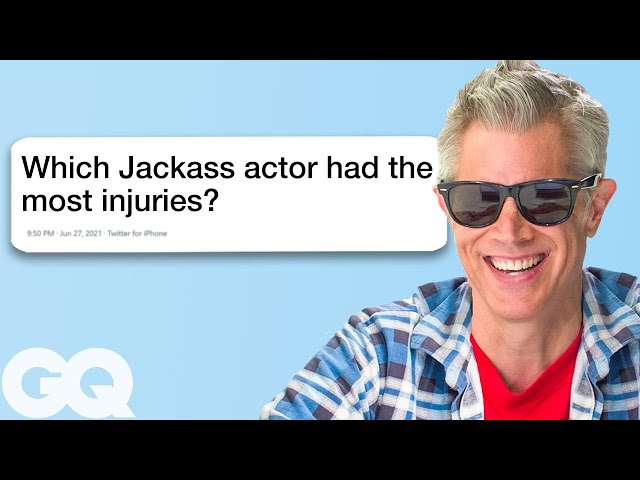 Johnny Knoxville Replies to Fans on the Internet | Actually Me | GQ