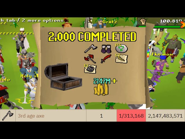 IT'S SNOWING 3RD AGE! 2,000 MASTER CASKETS HARVEST SPECIAL!