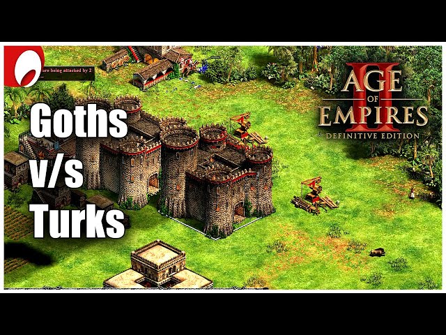 Goths and Turks fight for Glory | Age of Empires 2 Definitive Edition gameplay