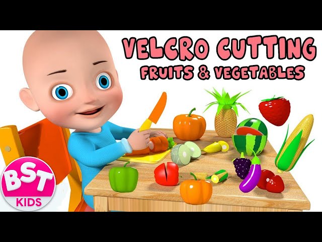 Learn Colors with Fruits - BillionSurpriseToys Nursery Rhymes, Kids Songs