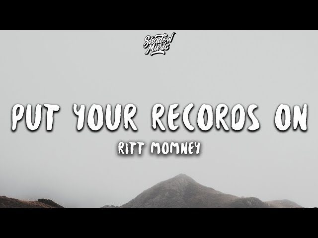 Ritt Momney - Put Your Records On (Lyrics)