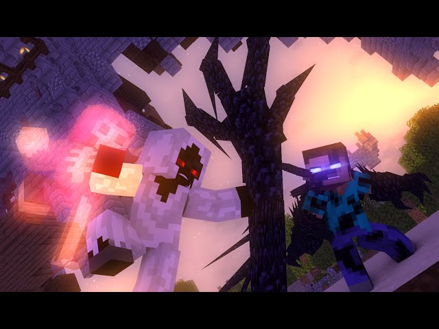 "New Divide" - A Minecraft Music Video - Herobrine vs Entity and Dredlord (Part 5) - Final