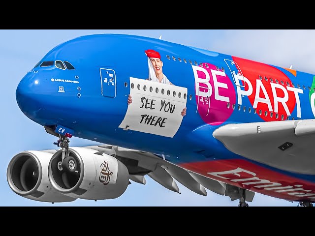 30 BIG PLANE TAKEOFFS and LANDINGS from UP CLOSE | Plane Spotting at FRANKFURT Airport [FRA/EDDF]