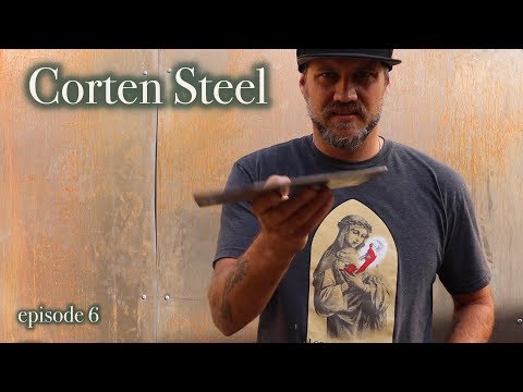 How to apply CORTEN STEEL