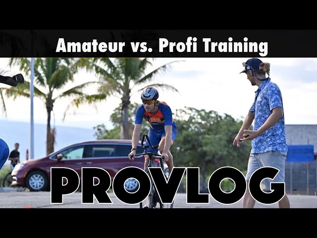 Amateur vs. Profi Triathlon Training - ProVlog
