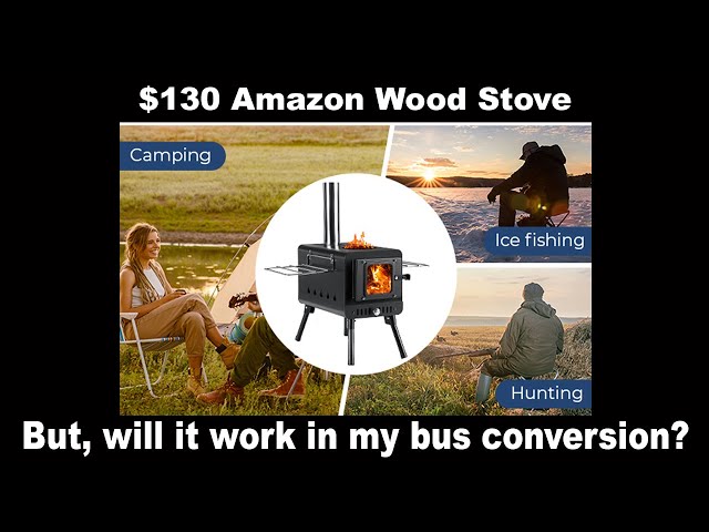 I Bought A Cheap Amazon Wood Stove  - Will It Work?