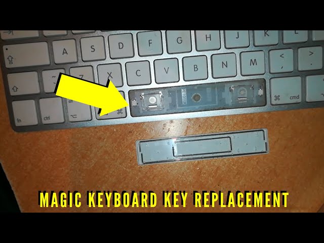 REPAIR replace key of APPLE MAGIC KEYBOARD. DIY! #magickeyboardipadair #magickeyboard
