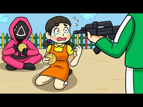 SQUID GAME LOGIC | Cartoon Animations!