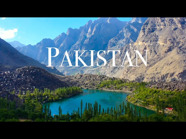 FLYING OVER PAKISTANN (4K UHD) - Relaxing Music Along With Beautiful Nature Videos - 4K Video HD