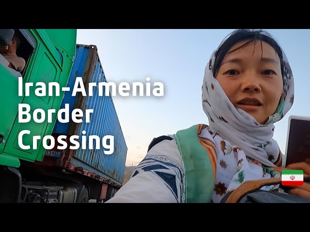 Entering IRAN with a DRONE!? Border crossing Agarak-Nordooz | EP16