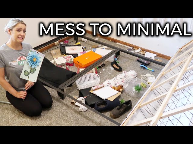 Most Extreme Declutter & Organize Series | Video #3 The Master Bedroom | My Journey To Minimalism