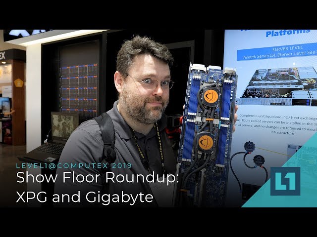 Computex 2019 Show Floor Roundup: XPG and Gigabyte!