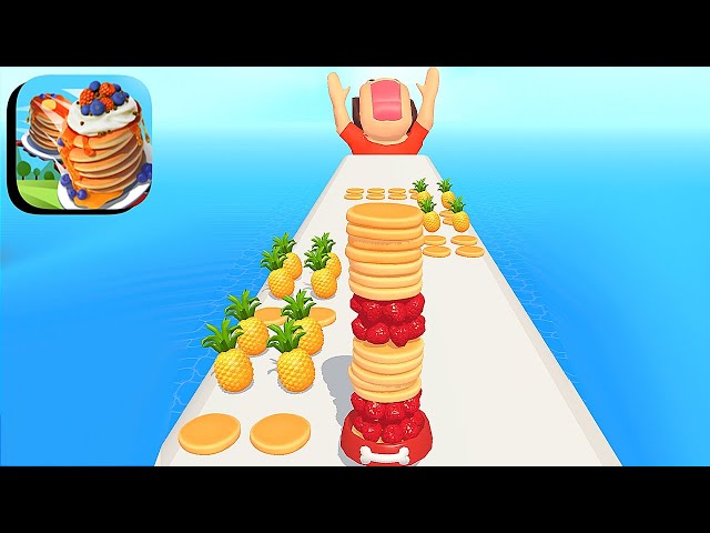 Pancake Run ​- All Levels Gameplay Android,ios (Levels 463-465)