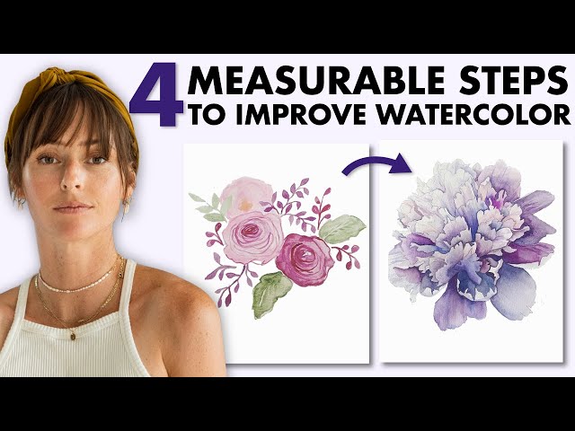 4 Steps to Improve at Watercolor