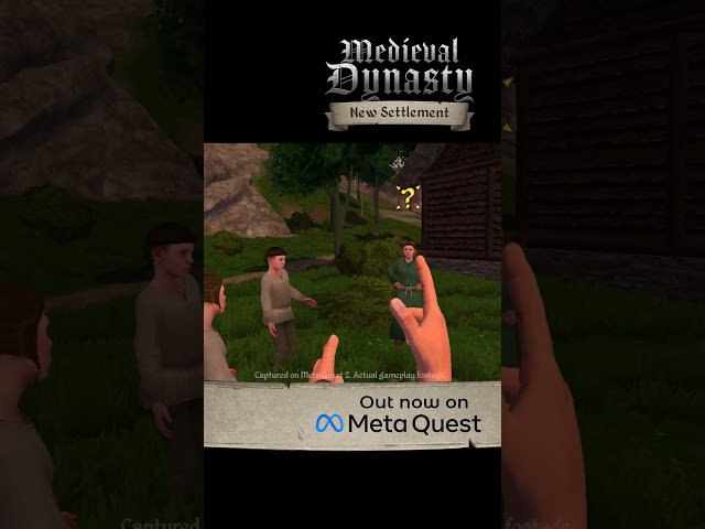 Medieval Dynasty New Settlement is out now on Meta Store!