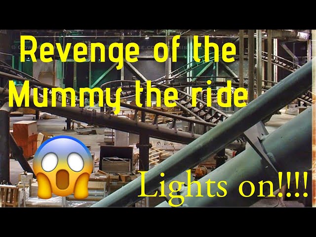 Revenge of the Mummy, with the lights on.