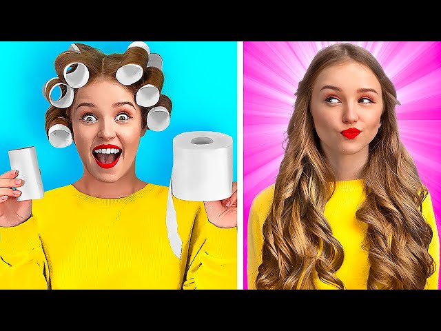 CRAZY GIRLY HACKS THAT ARE TRULY GENIUS || Smart Hacks For Popular Girls By 123 GO! GOLD