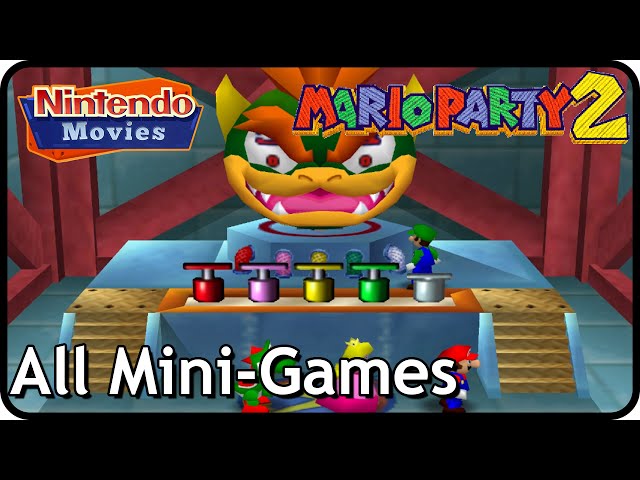 Mario Party 2 - All Mini-Games