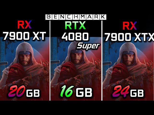 RX 7900 XT vs RTX 4080 Super vs RX 7900 XTX // 1440p // Gaming Test in 10 Games // Benchmark