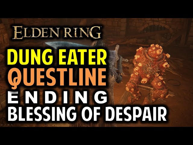 Dung Eater Full Questline Walkthrough | Dung Eater & Seedbed Curse Locations | Elden Ring