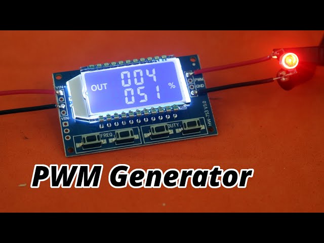 Ajustable PWM Generator Module