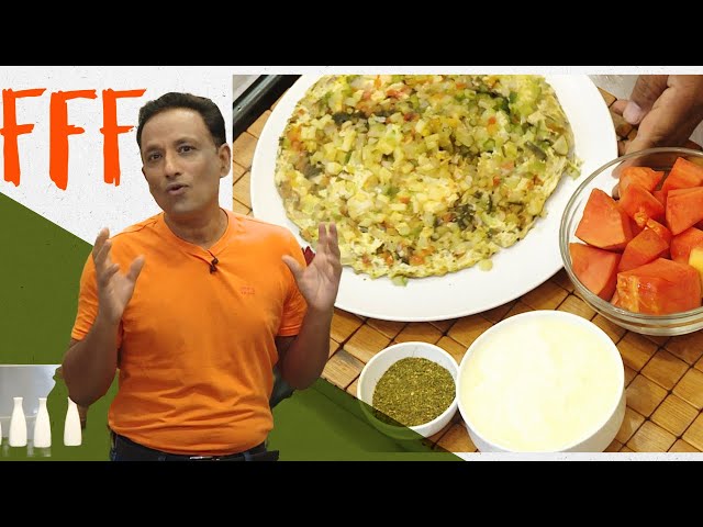 10+ Veggie Omelette for Weight Loss (No Oil!) | Daily intermittent fasting Recipe