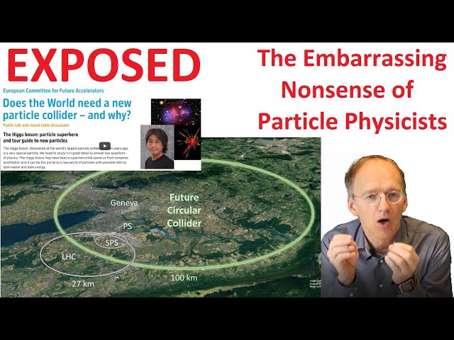 The Embarrassing Nonsense of Particle Physicists - No, we do not need a New Collider