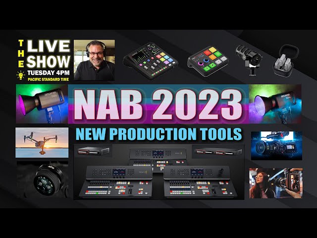 NAB 2023 New Production Tools Announced, Amaran, DJI, Blackmagic Design, Godox, Rode & Tilta.