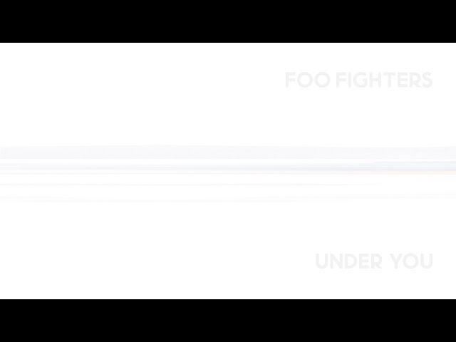 Foo Fighters - Under You (Visualizer)