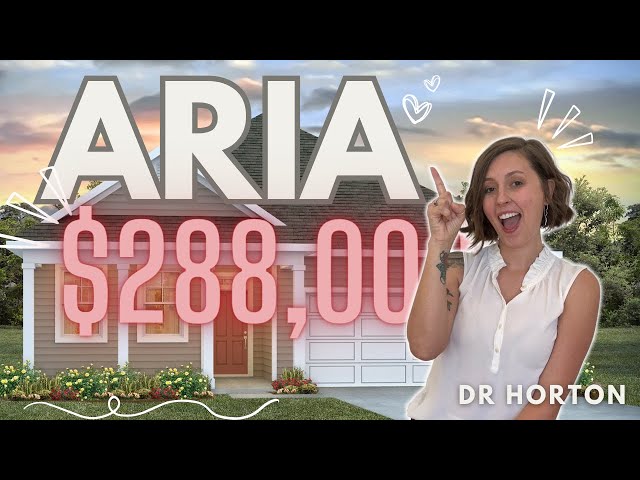 Aria Floor Plan by DR Horton • Houses Under $300,000 • Neighborhoods Close to the Beach