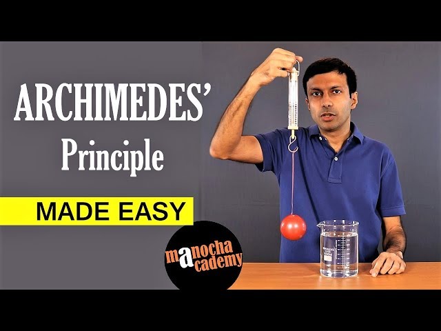 Archimedes’ Principle: Made EASY | Physics