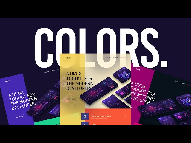 UI/UX Color Scheme Tutorial with Coolors.co
