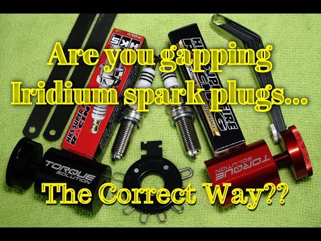 How to Gap Iridium spark plugs