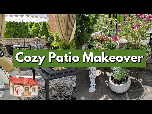 COZY PATIO MAKEOVER: 10 Ideas to Enhance Your Outdoor Living