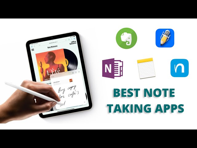 5 Best Free iPad Note Taking Apps