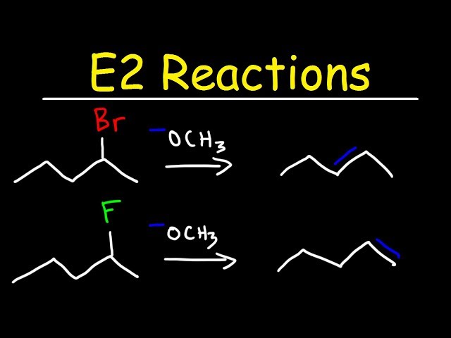 E2 Reaction Mechanism - Hoffman Elimination vs Zaitsev's Rule