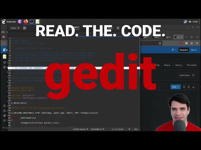 gedit: Let's read the code!