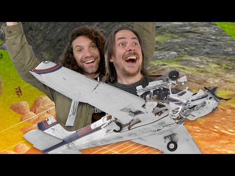 Literally crashing planes - Crazy Plane Landing