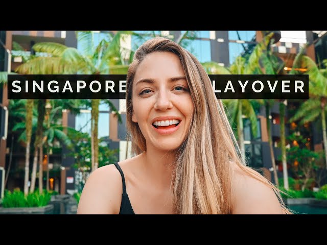 I had the BEST long layover at Singapore's Changi Airport!
